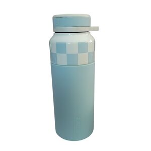 BrüMate Mint Checkered Water Bottle